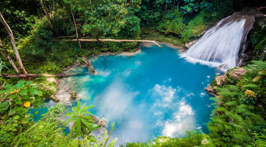 Photo of Blue Hole waterfall Jamaica