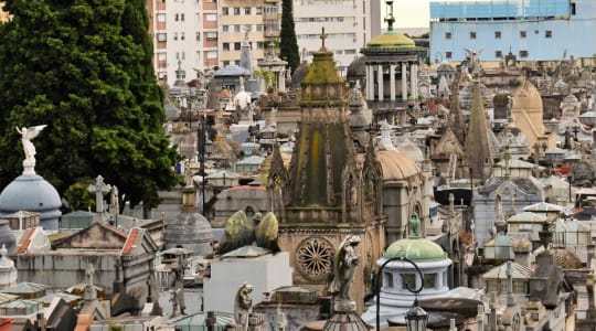 La Recoleta Cemetery La Recoleta Cemetery in Argentina