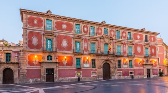 Episcopal Palace of Murcia in Spain