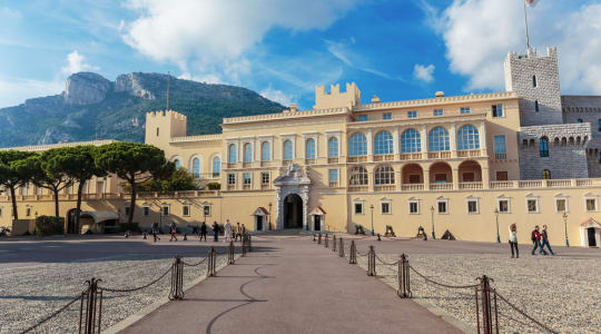Prince's Palace Monaco in Monaco
