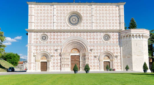 Santa Maria di Collemaggio in Italy