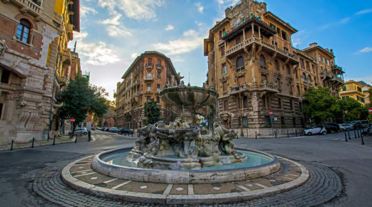 Piazza Mincio in Italy