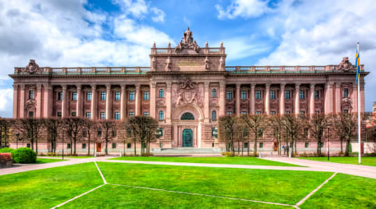 Photo of Parliament House Stockholm