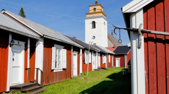 Photo of Gammelstad Church Town