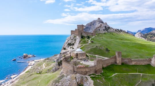 Sudak fortress Sudak fortress in Ukraine