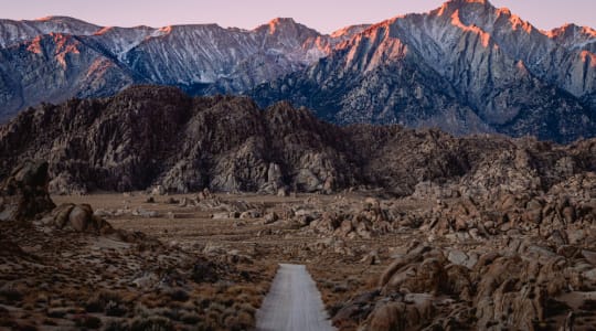 Alabama Hills in United States
