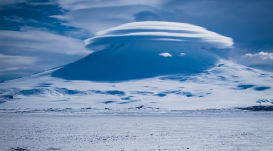 Photo of Mount Erebus