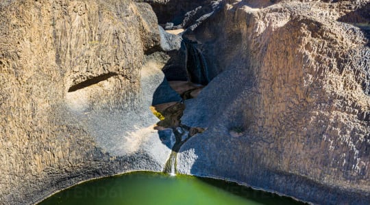 Timia oasis in Niger