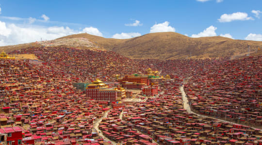 Photo of Larung Gar