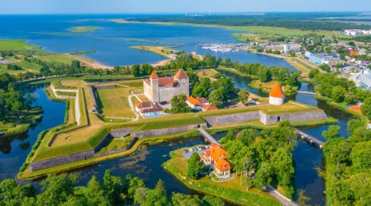 Kuressaare castle in Estonia