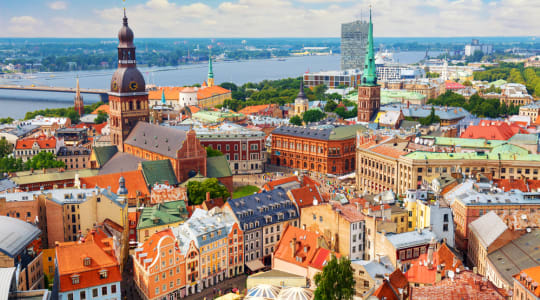 Riga Cathedral in Latvia