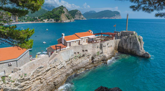 Petrovac fortress Petrovac fortress in Montenegro