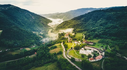 Studenica monastery in Serbia