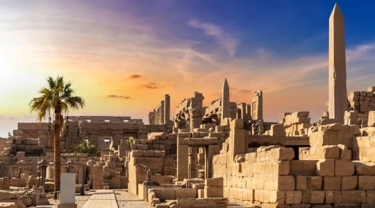 Thebes in Egypt