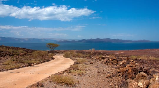 Lake Turkana in Kenya