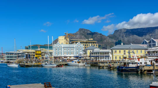 Victoria and Alfred Waterfront in South Africa
