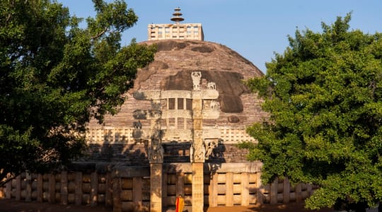 Photo of Sanchi monuments