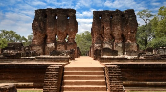 Polonnaruwa in Sri Lanka
