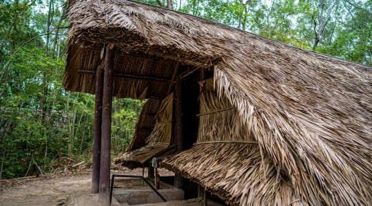 Cu Chi Tunnels in Vietnam