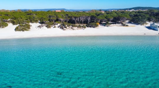 Spiaggia di Maria Pia in Italy