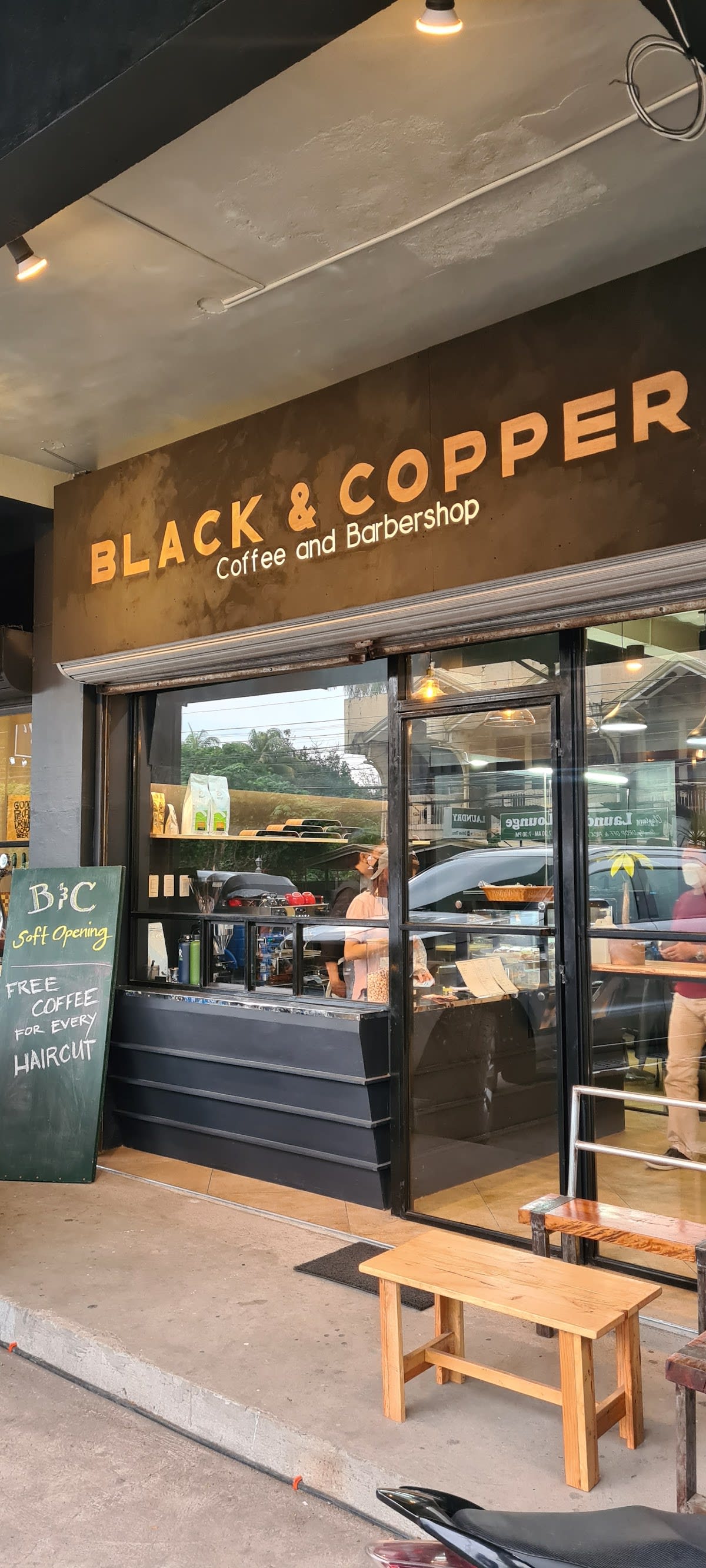 Black & Copper Co. Coffee and Barbershop
