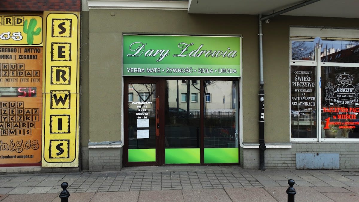 Dary Zdrowia - zdrowa żywność, yerba mate, produkty naturalne, zioła