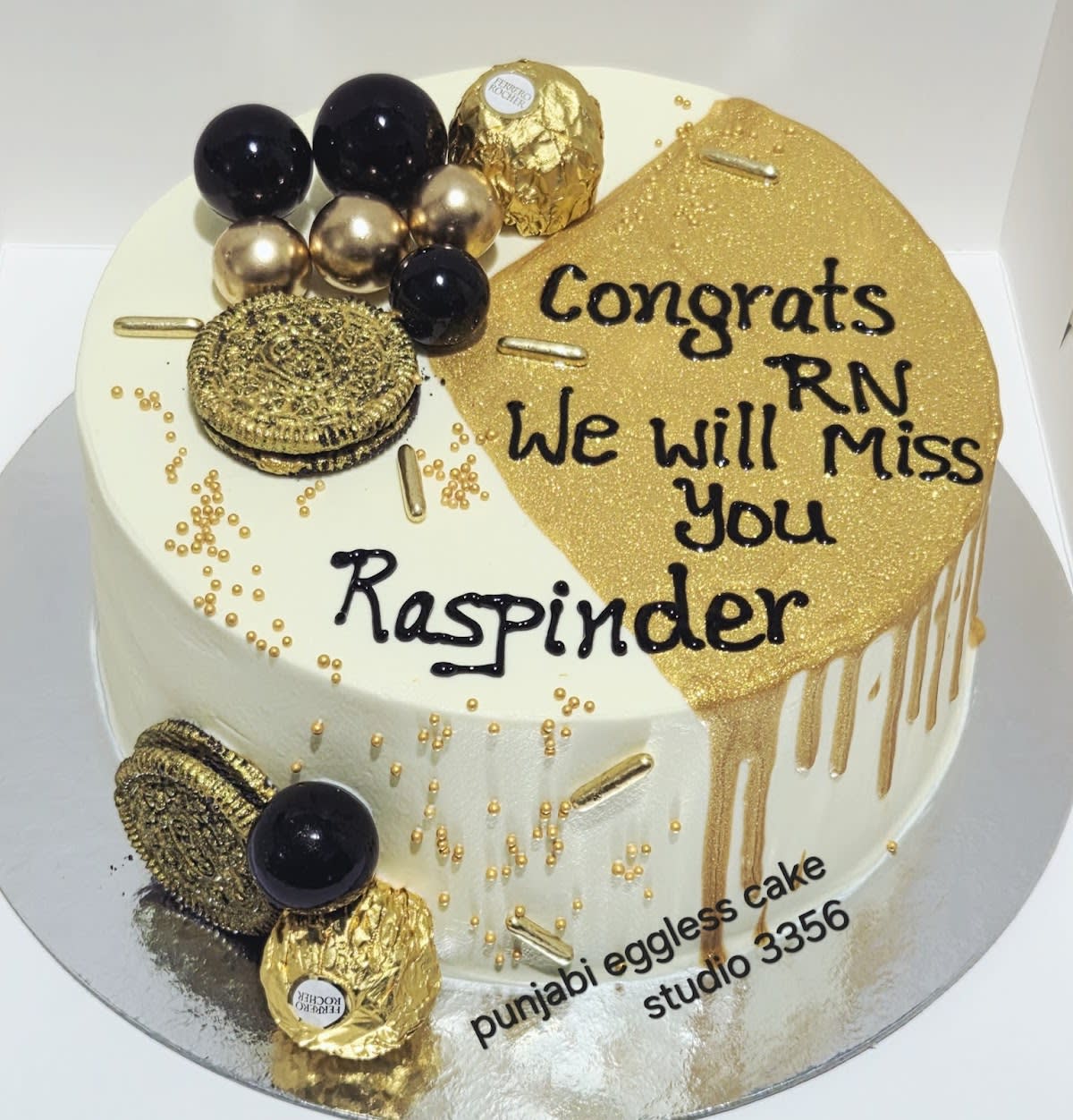 Punjabi Eggless cake
