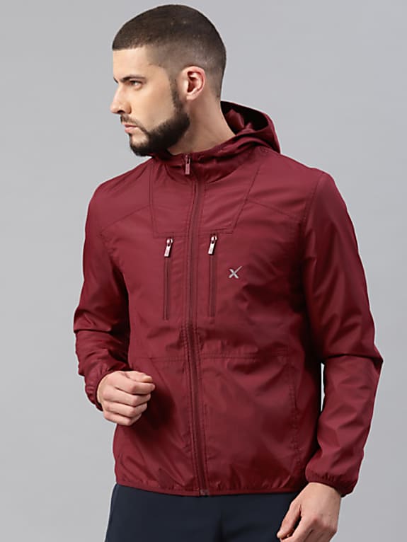 Hrx maroon jacket hotsell
