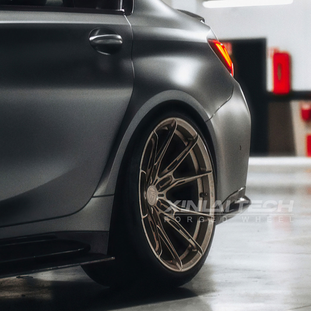 Deep Concave One Piece Forged Bronze Wheel - Image 4