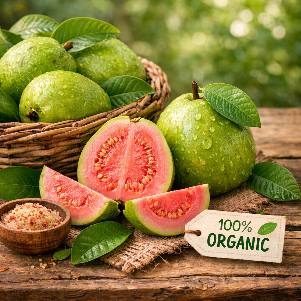 Fresh Organic Guava (Amrood)