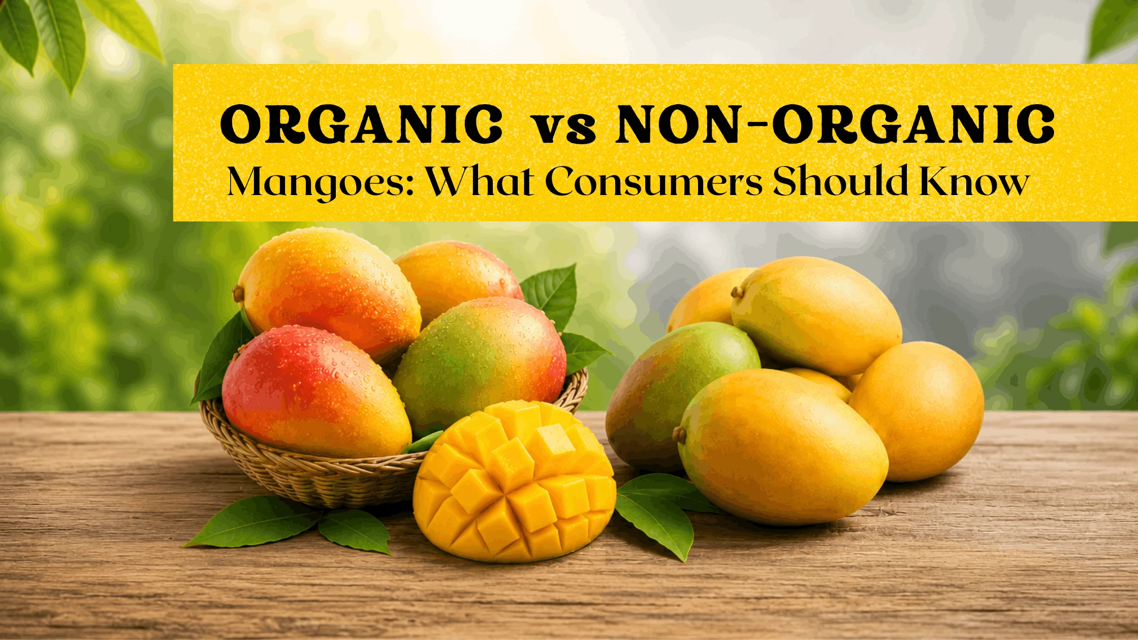 Organic vs Non-Organic Mangoes: What Consumers Should Know