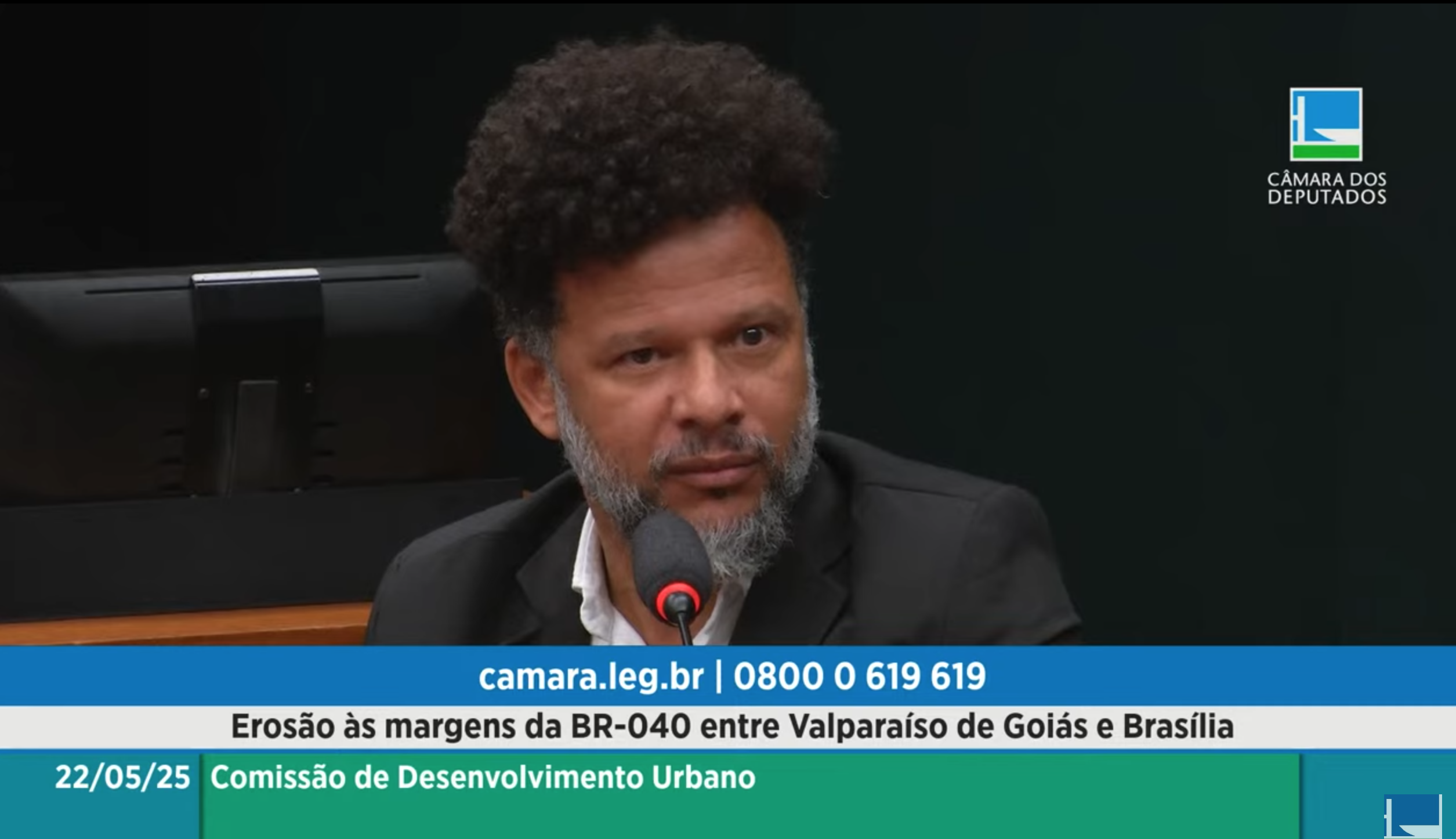 Presidente da AESMOC, Francivaldo Saboia, Alerta para Problema Abrangente de Erosão e Afundamento em Valparaíso de Goiás