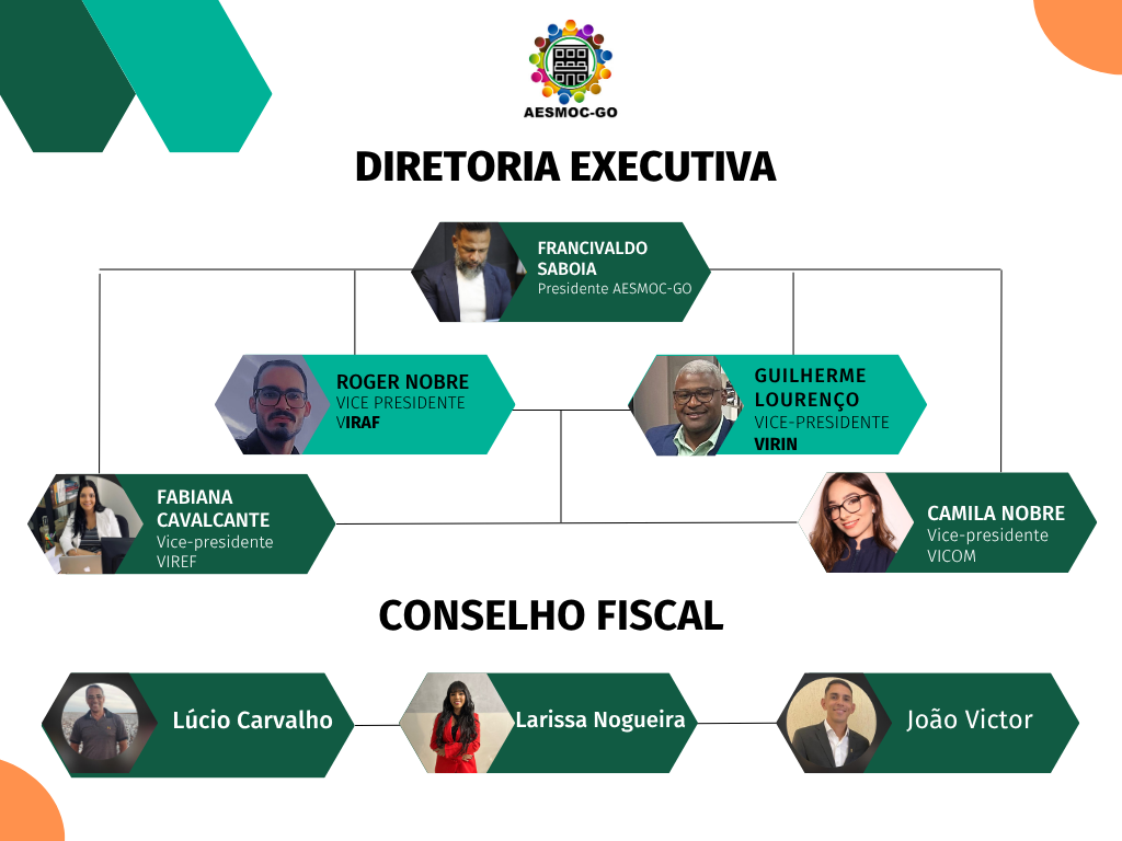 Estrutura da Diretoria Executiva AESMOC/GO
