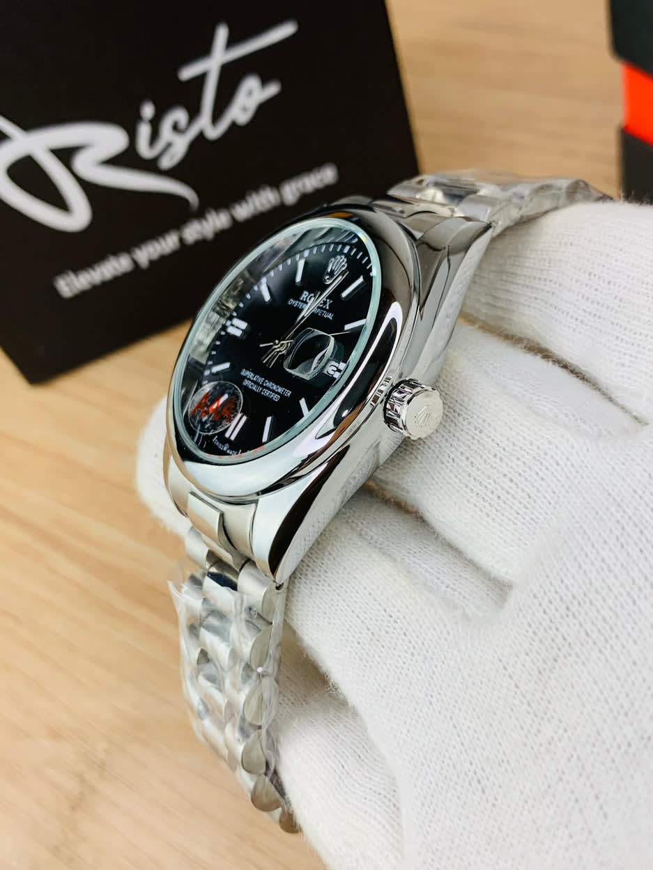 Oyster Perpetual Datejust - Premium Watch - Black — image 2