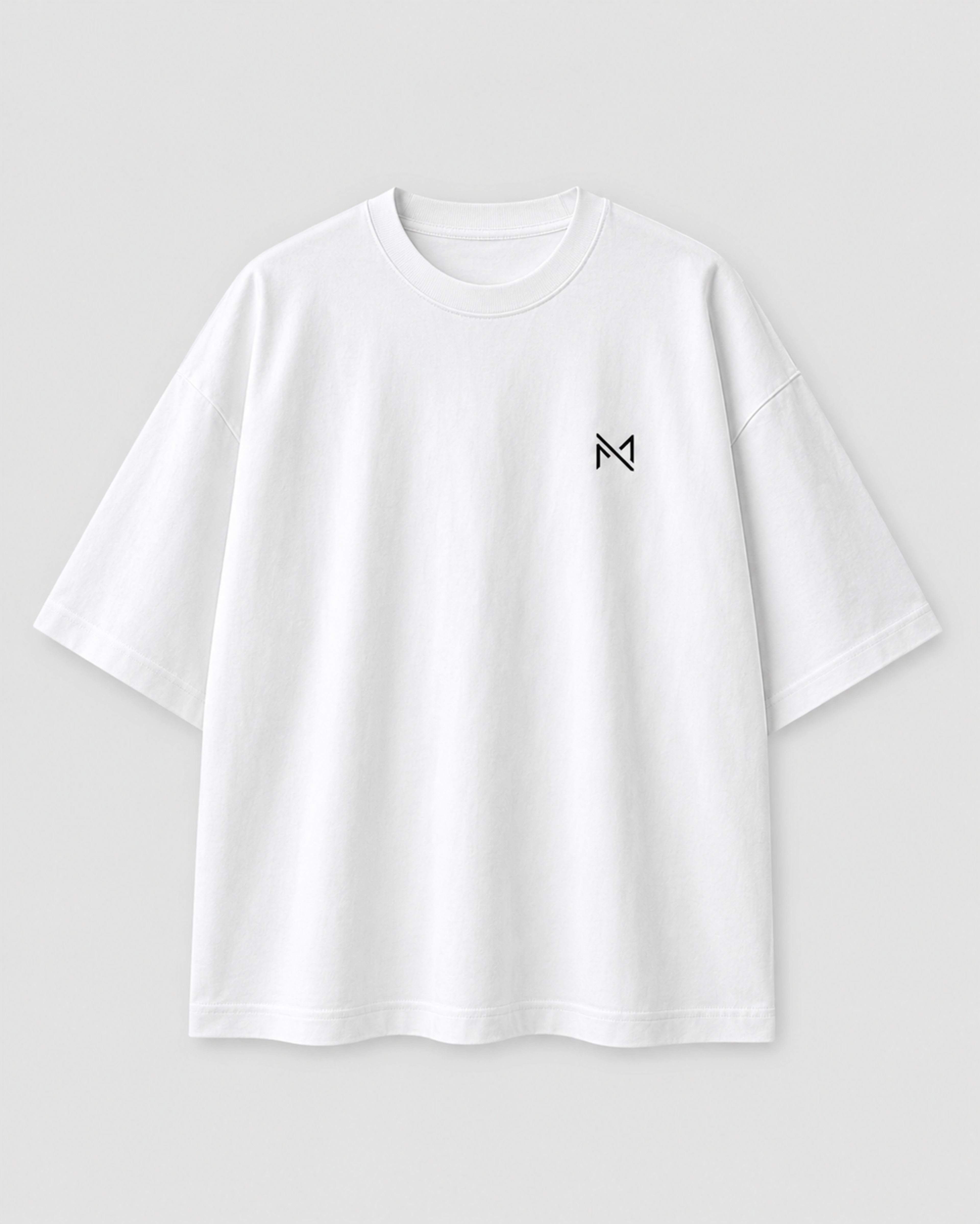 Oversized Drop Shoulder front view