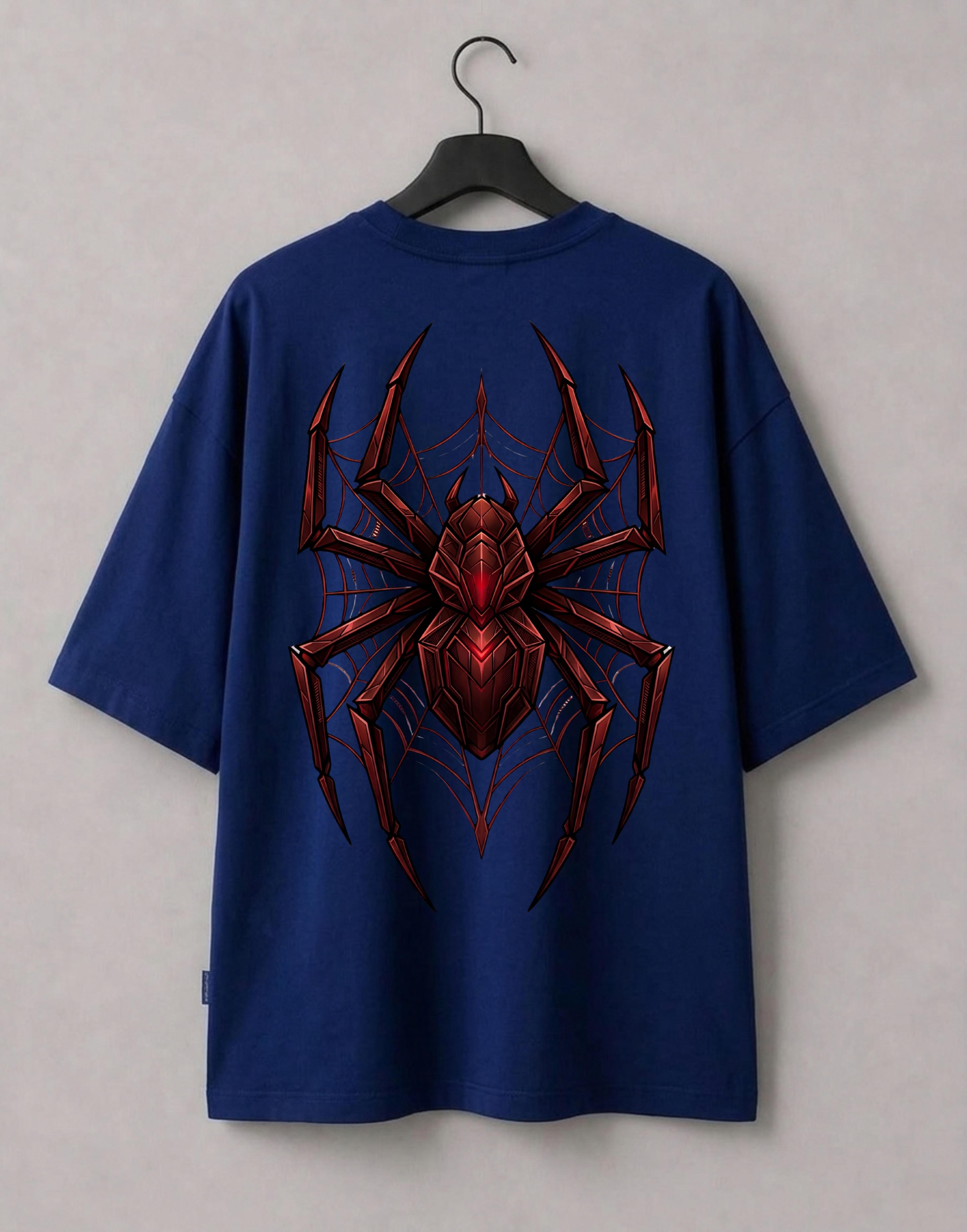 Maison Nondon Red Spider DTF Oversized T-Shirt front view