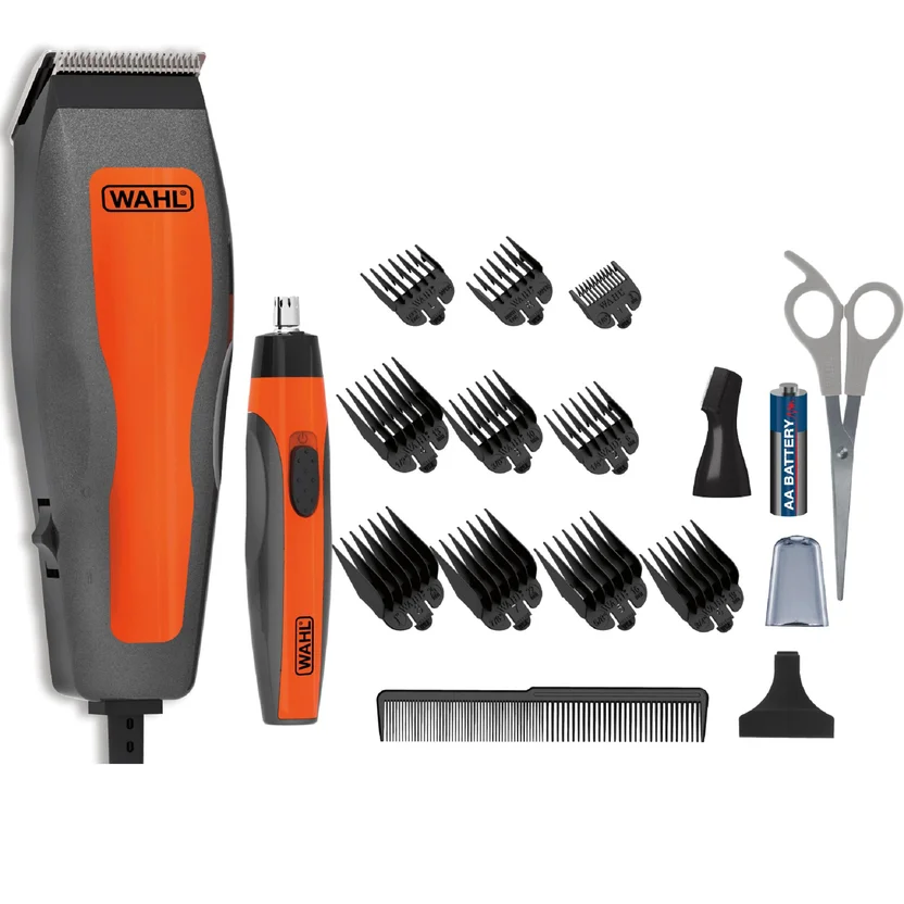 Máquina Cortapelo Combo Cut Wahl con Cable 22 Piezas Gris