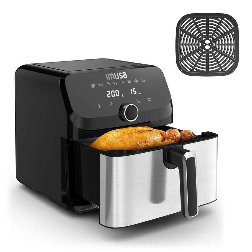 Freidora De Aire Imusa Easy Fry Mega 7.5L, Digital