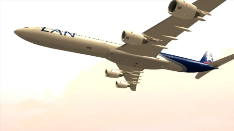 Airbus A340-300 LAN