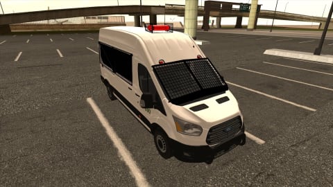 Ford Transit Carabineros Blanca