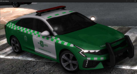 Kia K5 GT Carabineros