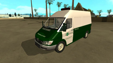 MB Sprinter Reten Movil Carabineros Antiguo