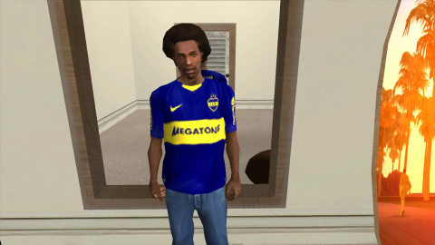 Polera local Boca Juniors 2008