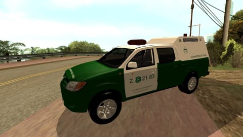 Toyota Hilux 2010 Carabineros version Calabozo