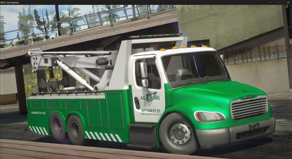 Freightliner Columbia Grua de Carabineros - imagen 1