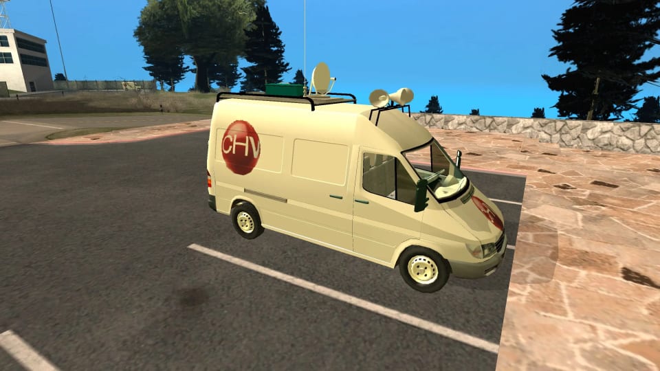 Mercedes Benz Sprinter Skin CHV, Mega y TVN - imagen 1