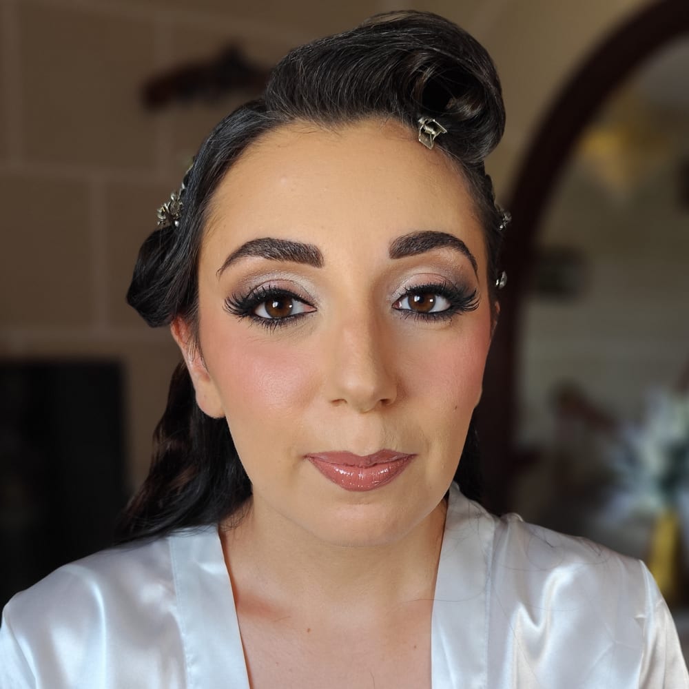 A look from a bride