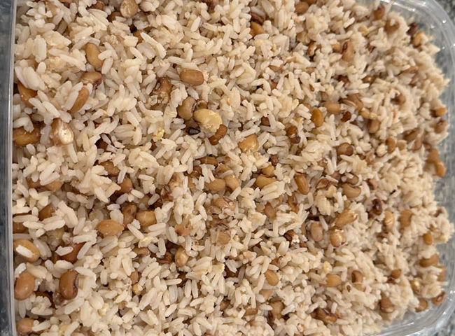 White Rice and Beans