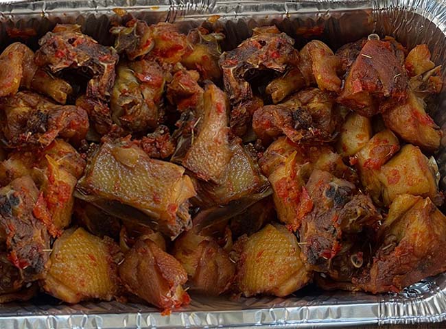 Peppered Hard Chicken