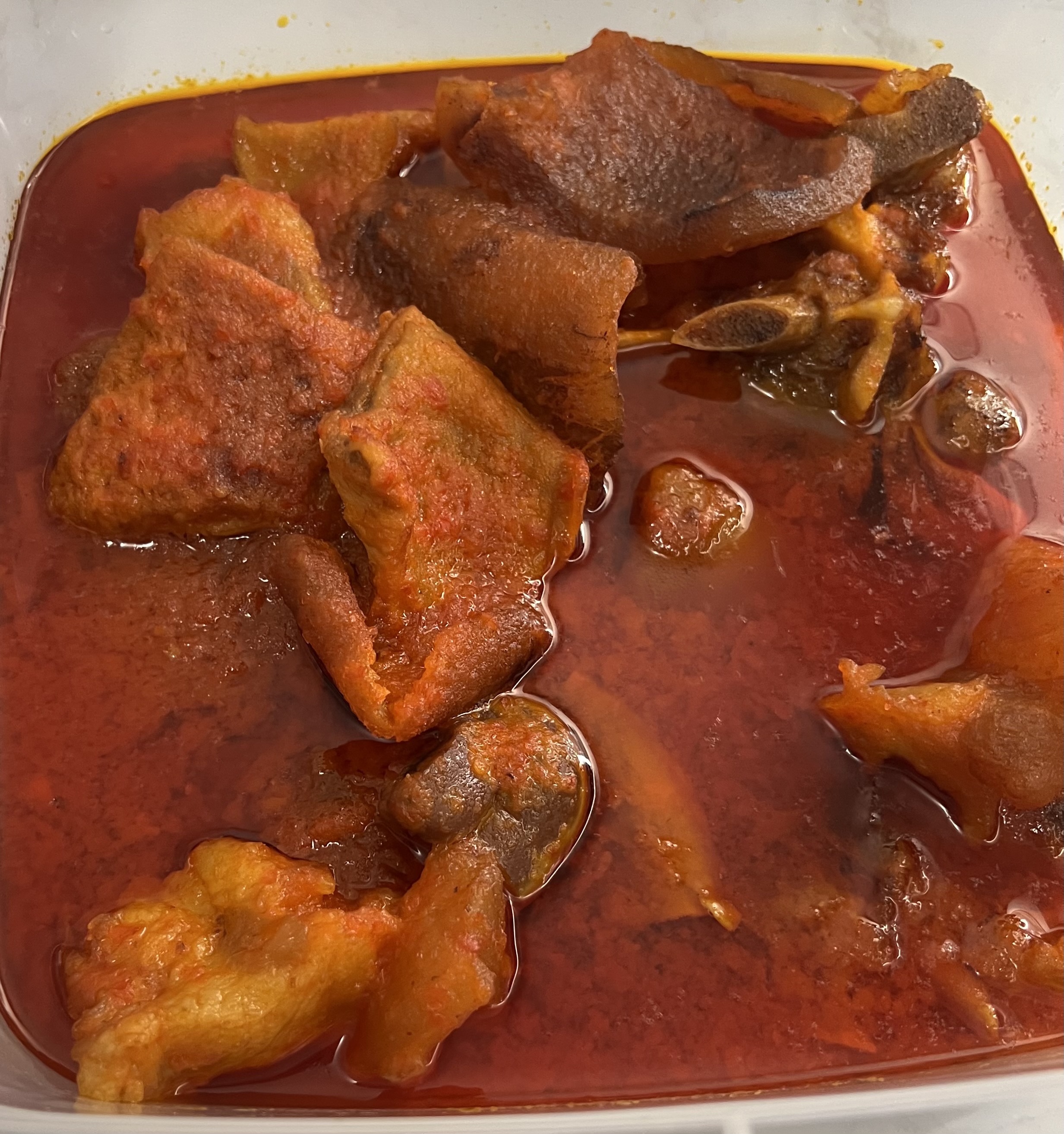 Goat Meat Stew (Tray)